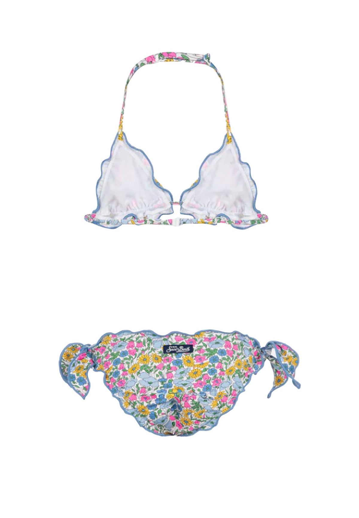 Costume bambina MC2 Saint Barth multicolor in nylon | ViaMonte Shop