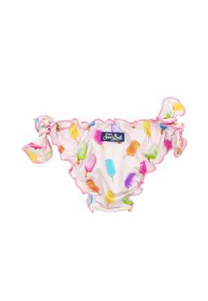 Costume bambina MC2 Saint Barth rosa in nylon | ViaMonte Shop