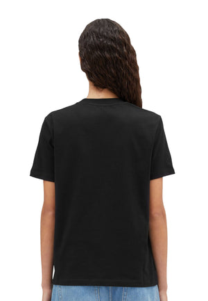 T-shirt bambino MSGM nera in cotone | ViaMonte Shop
