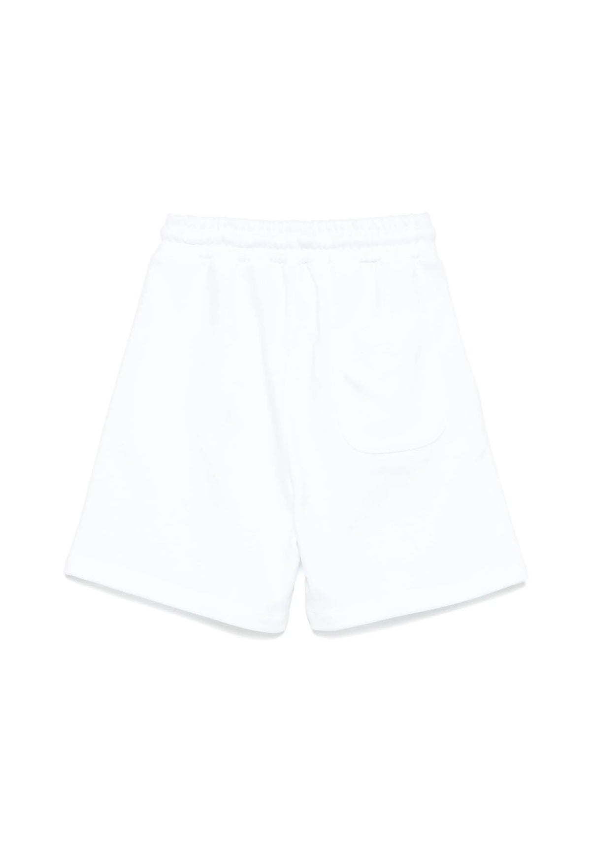 Bermuda bambino MSGM bianco in cotone | ViaMonte Shop