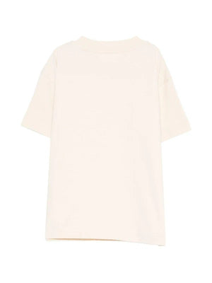 T-shirt bambino Palm Angels sabbia in jersey di cotone | ViaMonte Shop