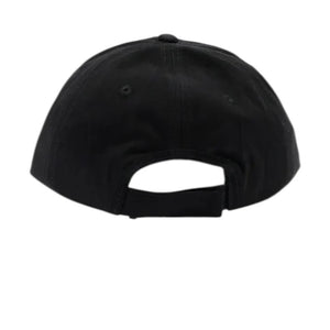 Cappello bambino Palm Angels nero in gabardina di cotone | ViaMonte Shop