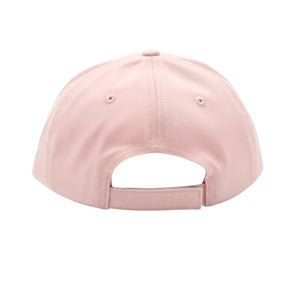 Cappello bambina Palm Angels rosa in gabardina di cotone | ViaMonte Shop