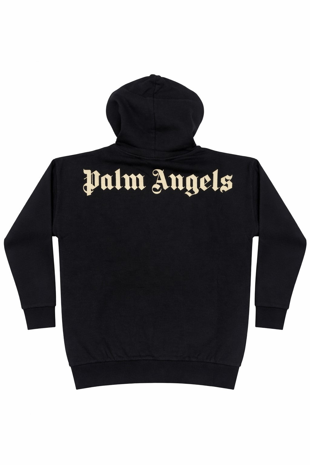 Felpa bambino Palm Angels nera in cotone