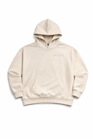 Felpa bambina Palm Angels avorio in cotone | ViaMonte Shop