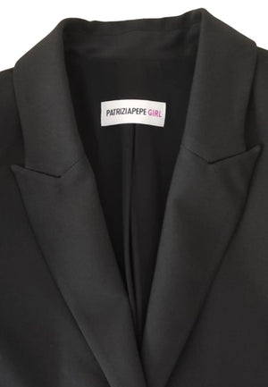 Giacca bambina Patrizia Pepe nera | ViaMonte Shop