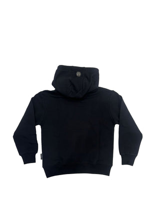 Felpa bambino Philipp Plein junior nera in cotone