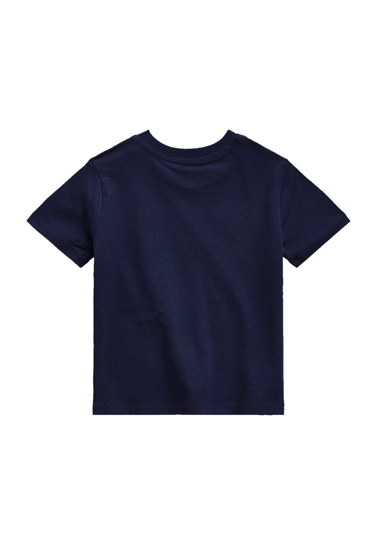 T-shirt neonato Ralph Lauren blu in cotone | ViaMonte Shop