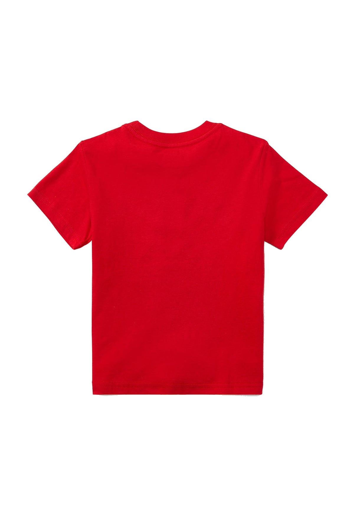 T-shirt neonato Ralph Lauren rossa in cotone | ViaMonte Shop