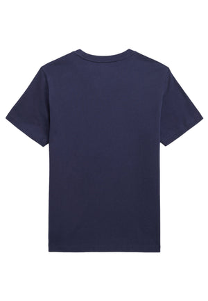 T-shirt bambino Ralph Lauren blu in cotone | ViaMonte Shop