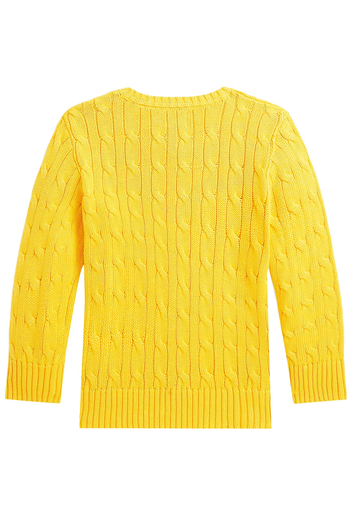 Maglia bambino Ralph Lauren gialla in cotone | ViaMonte Shop