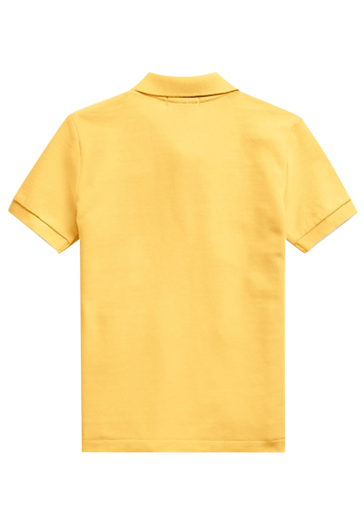 Polo bambino Ralph Lauren gialla in piquet di cotone | ViaMonte Shop