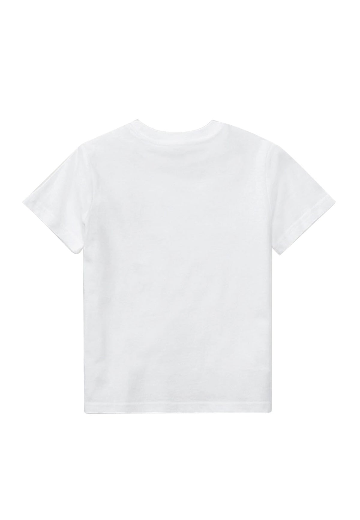 T-shirt bambino Ralph Lauren bianca in cotone | ViaMonte Shop
