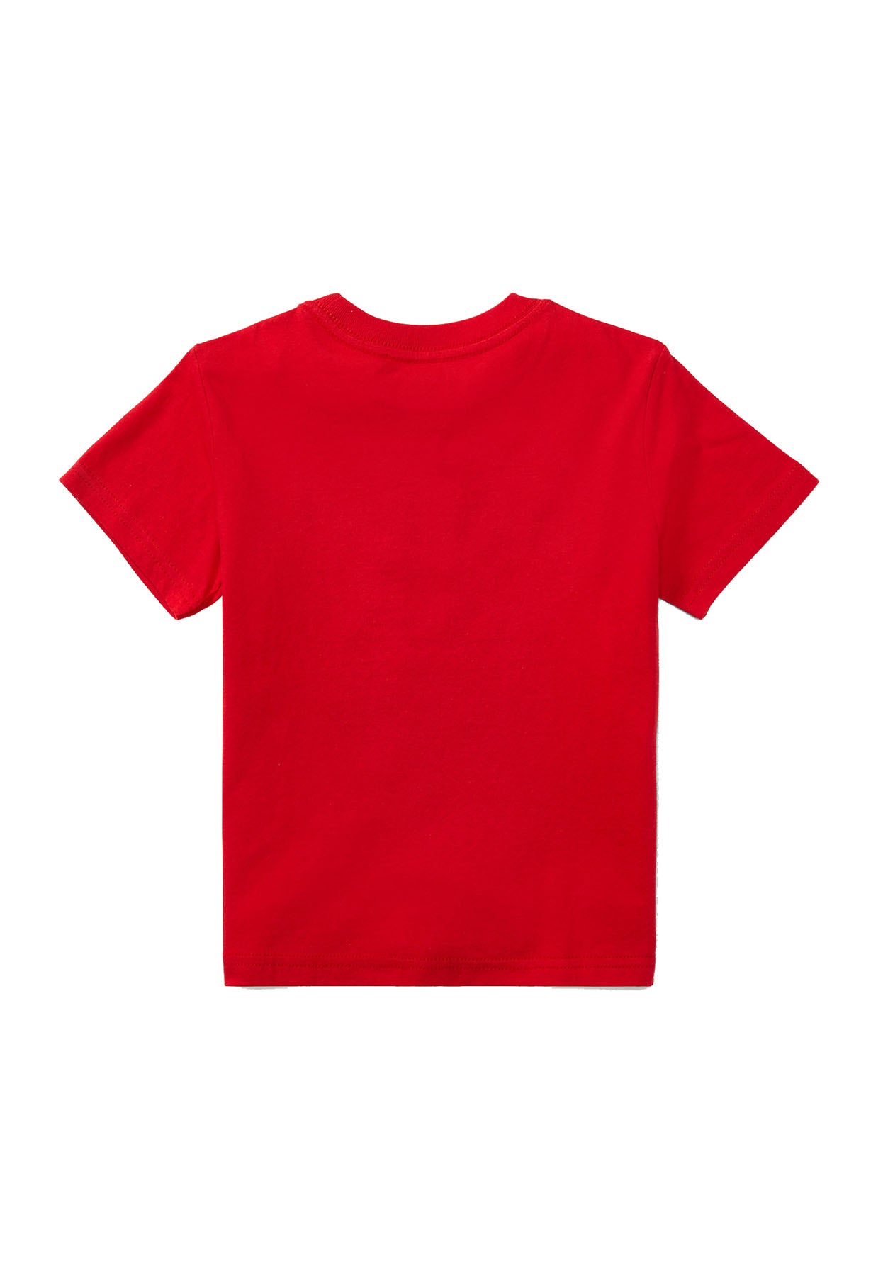 T-shirt bambino Ralph Lauren rossa in cotone | ViaMonte Shop