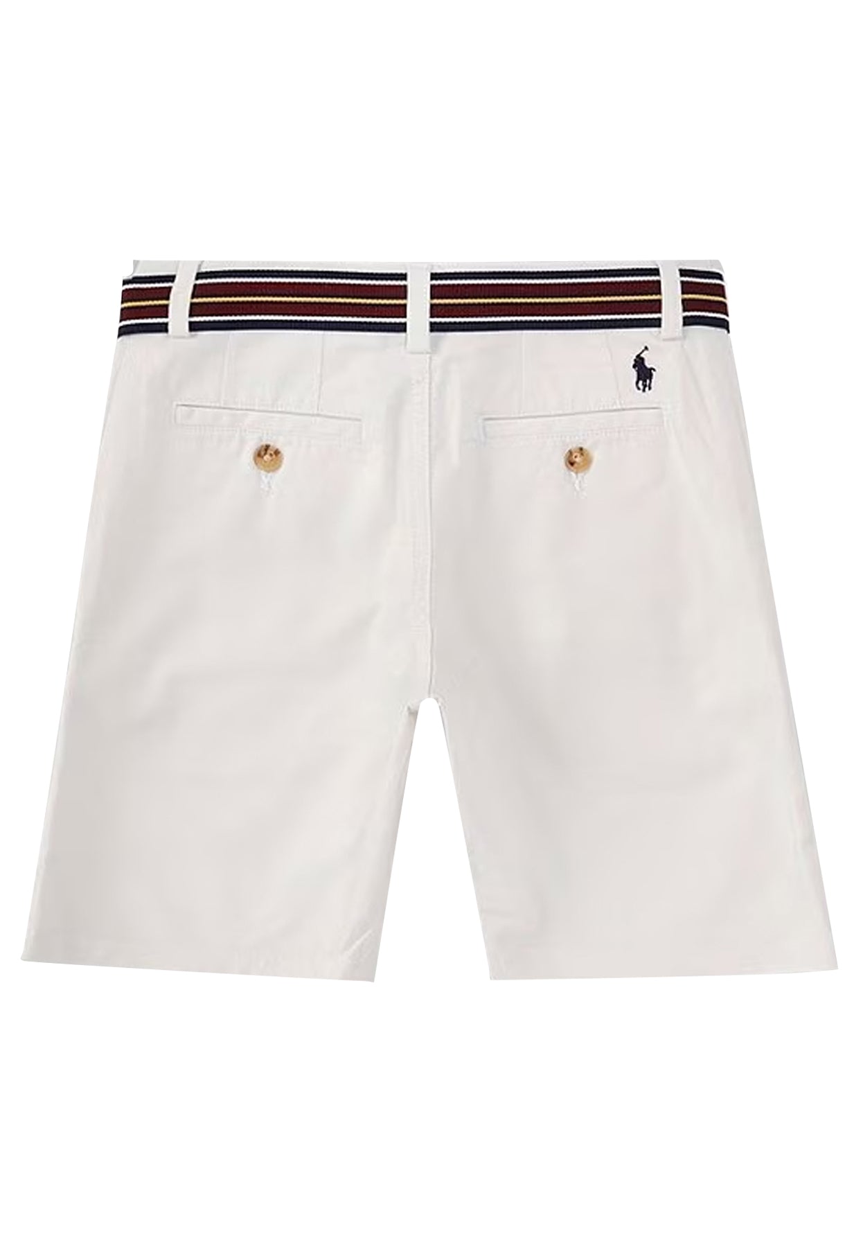Ralph Lauren bermuda bianco bambino in cotone