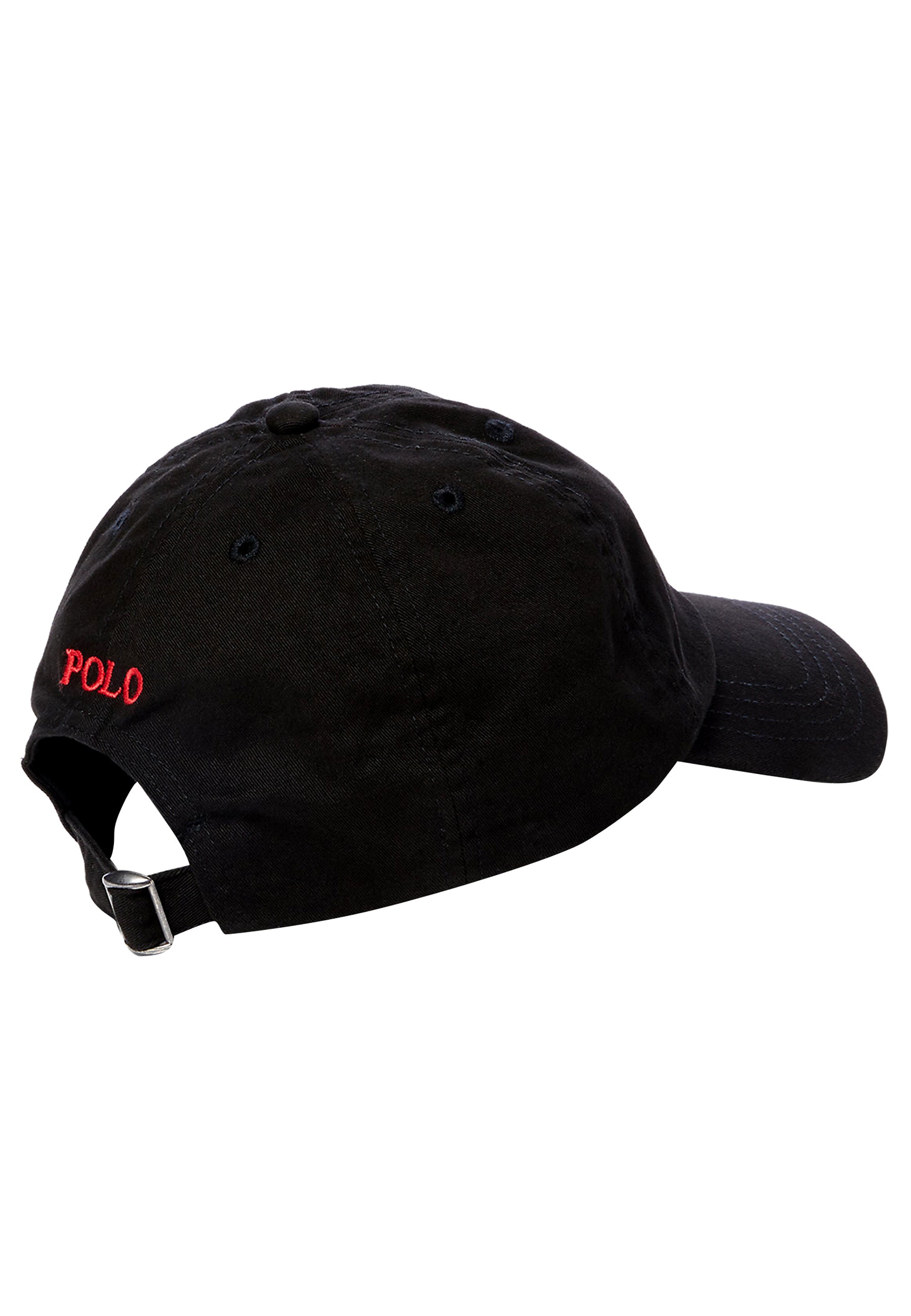 Cappello bambino Ralph Lauren nero in twill di cotone | ViaMonte Shop