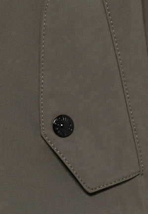 Giubbino bambino Stone Island verde scuro in cotone | ViaMonte Shop