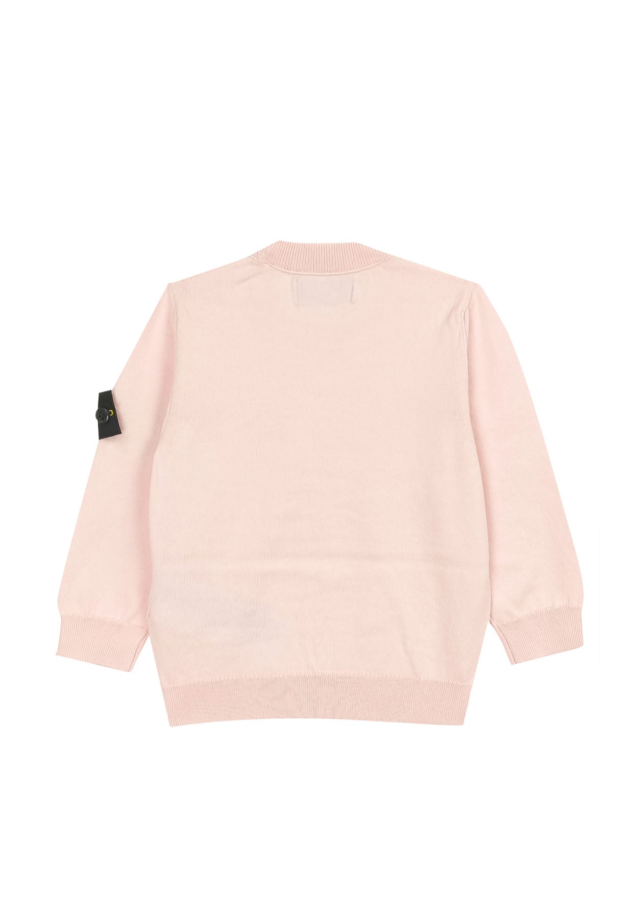 Maglia bambino Stone Island rosa in cotone | ViaMonte Shop