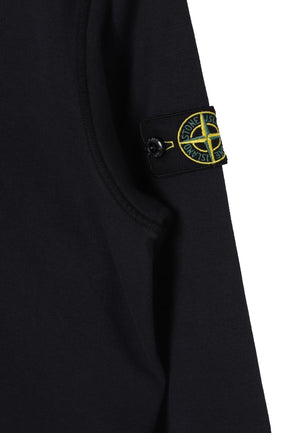 Felpa bambino Stone Island blu navy in cotone | ViaMonte Shop