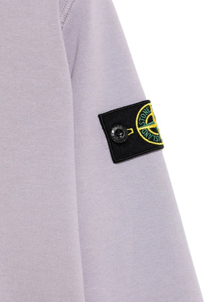 Felpa bambino Stone Island glicine in cotone | ViaMonte Shop
