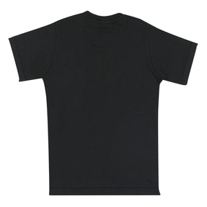T-shirt bambino Stone Island nera in cotone | ViaMonte Shop