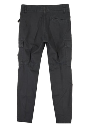 Pantalone bambino Stone Island blu navy in cotone | ViaMonte Shop