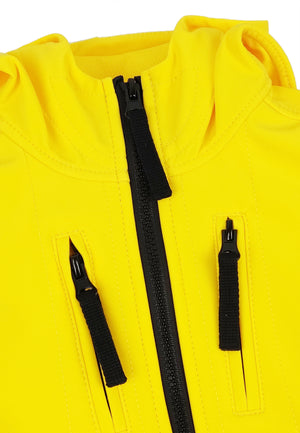Giubbino bambino Stone Island giallo in tessuto tecnico | ViaMonte Shop