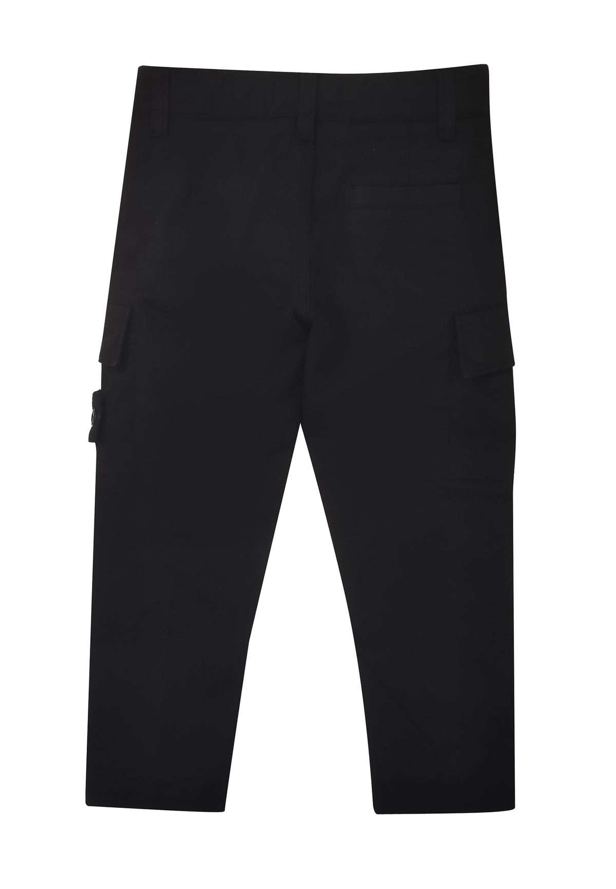 Pantalone bambino Stone Island nero in cotone | ViaMonte Shop