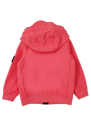 Giubbino bambino Stone Island corallo in tessuto tecnico | ViaMonte Shop