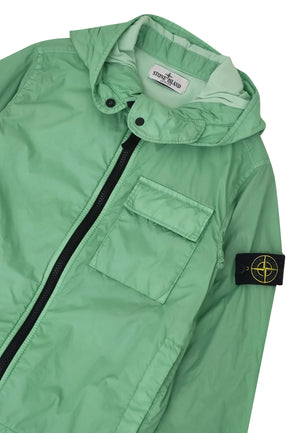 Giubbino bambino Stone Island verde in nylon | ViaMonte Shop
