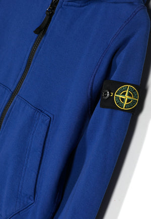 Felpa bambino Stone Island blu in cotone | ViaMonte Shop