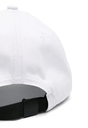 Stone Island cappello bianco bambino in cotone | ViaMonte Shop