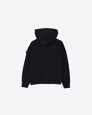 Felpa bambino Stone Island nera in cotone | ViaMonte Shop