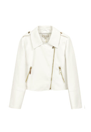 Giubbino bambina Twinset bianco | ViaMonte Shop