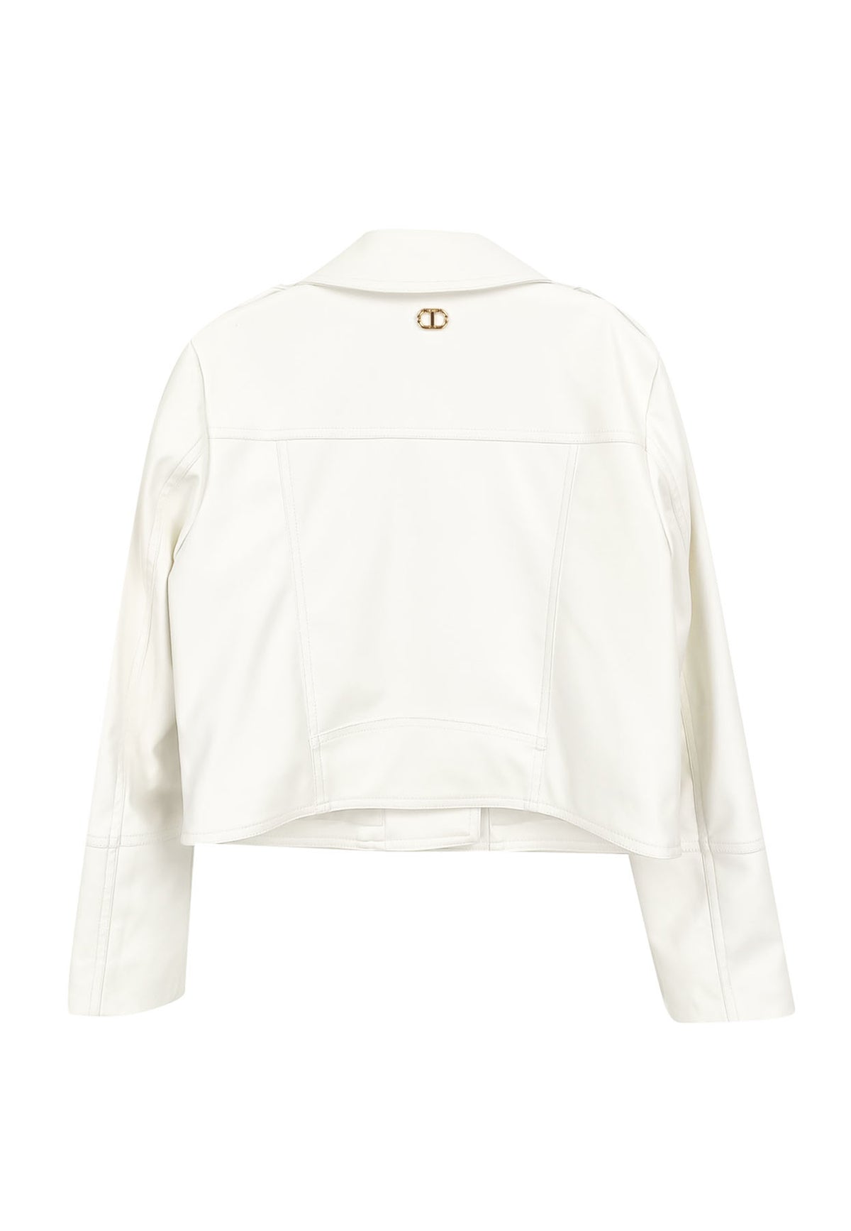 Giubbino bambina Twinset bianco | ViaMonte Shop