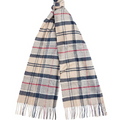 Sciarpa Barbour Yaxley Tartan Grigio e beige