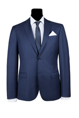 Simbols abito blu uomo in viscosa | ViaMonte Shop
