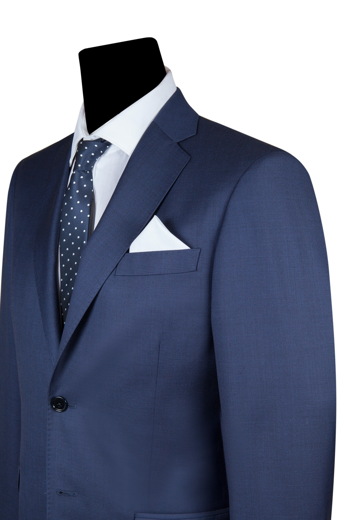 Simbols abito blu uomo in viscosa | ViaMonte Shop