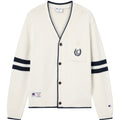 Champion Cardigan unisex bianco
