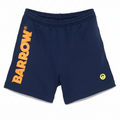 Bermuda unisex blu elettrico scritta arancione | ViaMonte Shop