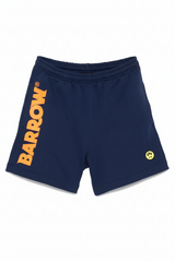 Bermuda unisex blu elettrico scritta arancione | ViaMonte Shop