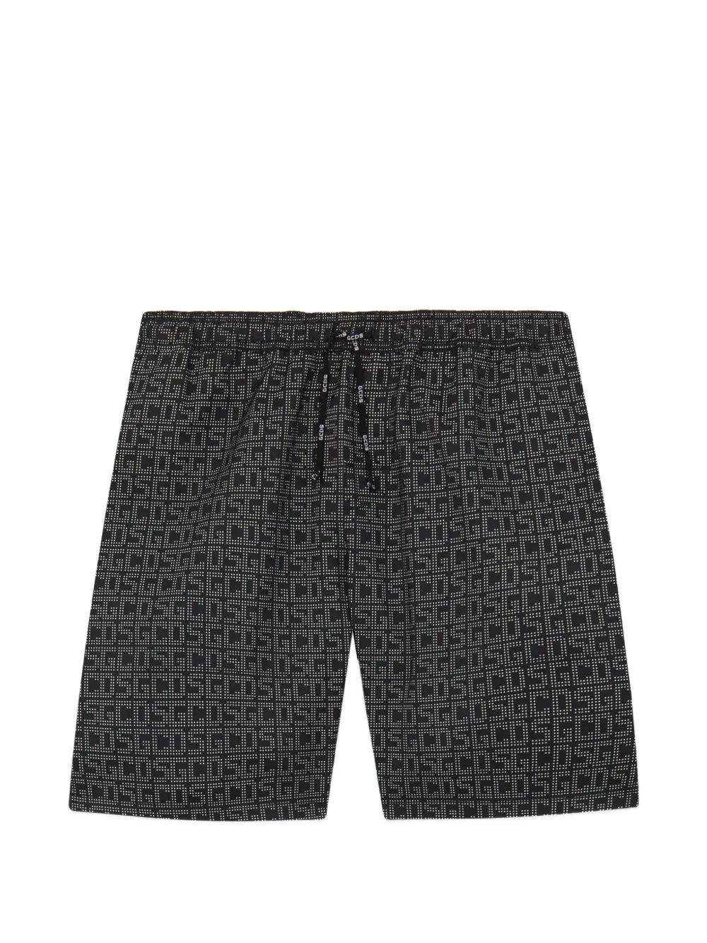 Monogram Swim Shorts bianco e nero | ViaMonte Shop