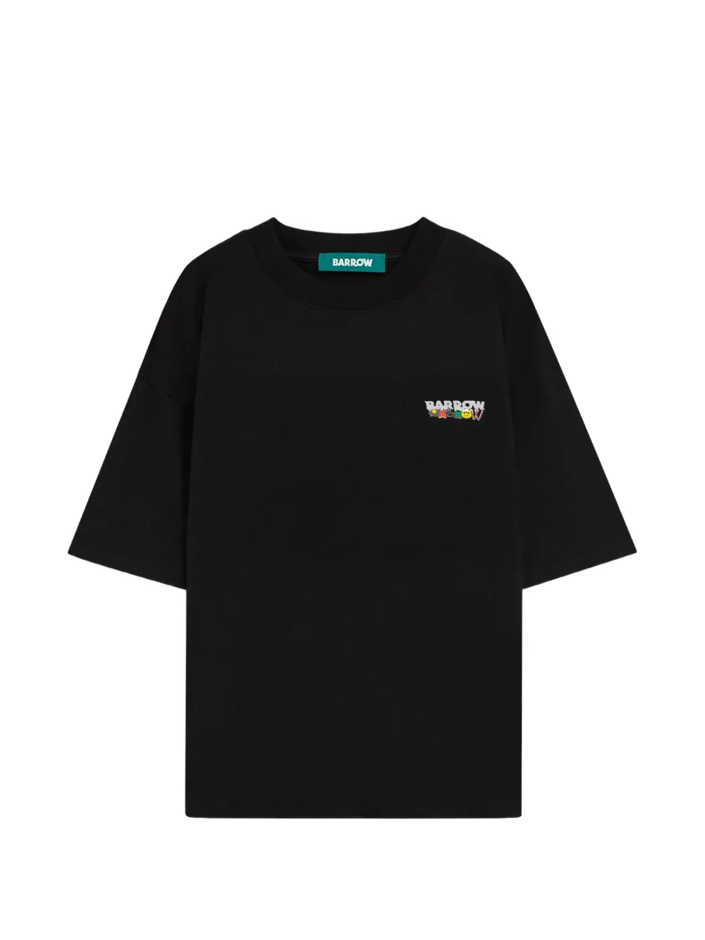 Barrow T-Shirt NERA in Jersey di Cotone – Vestibilità Unisex | ViaMonte Shop
