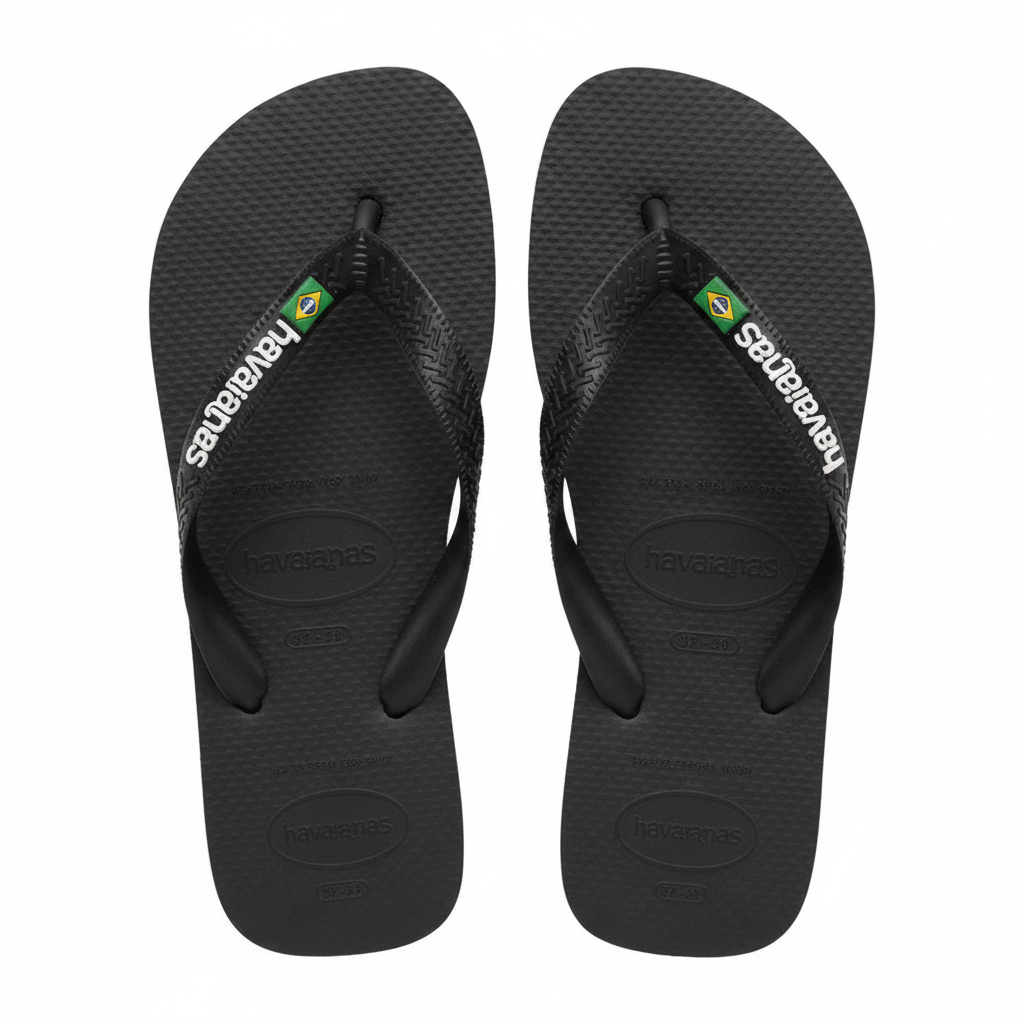 Havaianas Brasil Logo – Unisex Nere - Infradito | ViaMonte Shop