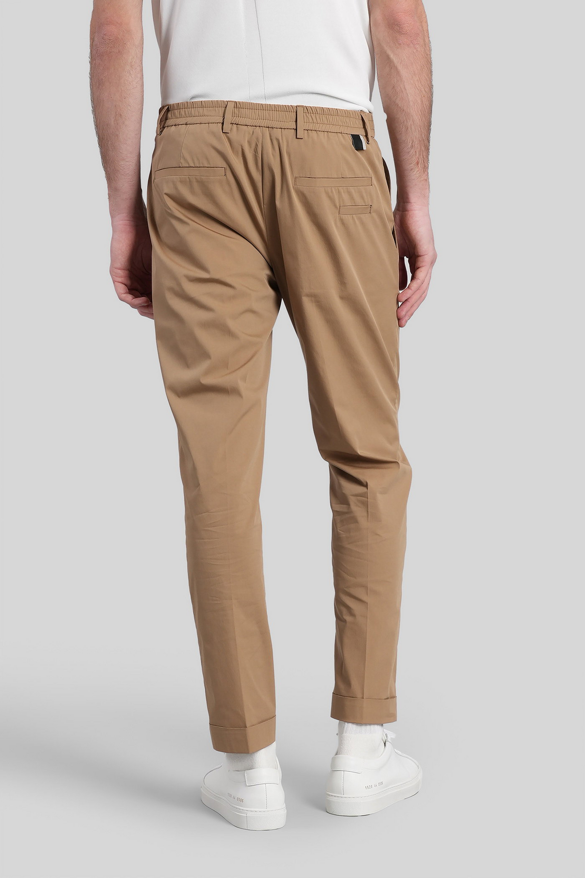 Pantalone Riviera Elastic Fly Cotton beige