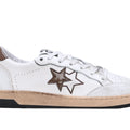2STAR Sneakers Week in pelle – Bianco e marrone | ViaMonte Shop