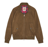 Baracuta G9 Suede – Dark Olive giubbino bomber