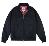 Baracuta Melton G9 giubbino uomo in lana blu