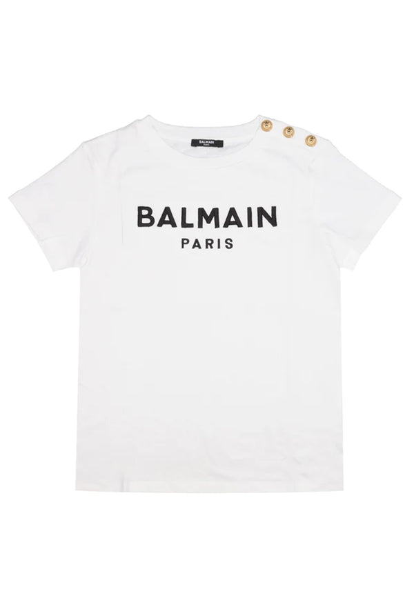 Balmain White-Black T恤女用