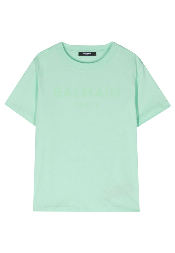 Balmain t-shirt verde unisex